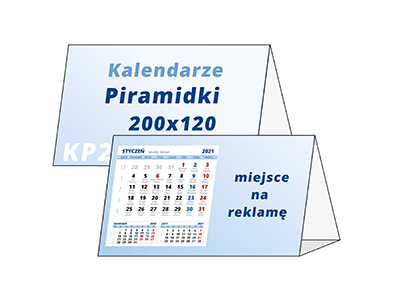 kalendarze biurkowe piramidki KP2