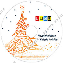 CD-KARNET - Kartki dla firm z kolędami- BK-064 płyta z kolędami