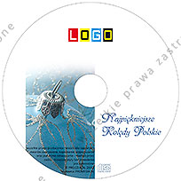 CD-KARNET - Kartki dla firm z kolędami- BK-130 płyta z kolędami
