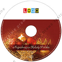 CD-KARNET - Kartki dla firm z kolędami- BK-152 płyta z kolędami