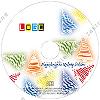CD-KARNET - Kartki dla firm z kolędami- BK-373 płyta z kolędami