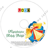 CD-KARNET - Kartki dla firm z kolędami- BK-387 płyta z kolędami
