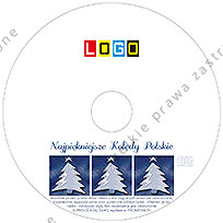 CD-KARNET - Kartki dla firm z kolędami- BK-388 płyta z kolędami