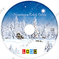CD-KARNET - Kartki dla firm z kolędami- BK-453 płyta z kolędami