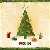 Wzór BK-006 - CD-KARNET - kartka świąteczna z kolędami