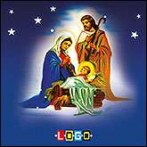 Wzór BK-074 - CD-KARNET - kartka świąteczna z kolędami