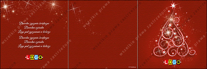 CD-KARNET - Kartki dla firm z kolędami- BK-299 awers