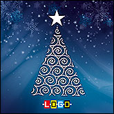 Wzór BK-384 - CD-KARNET - kartka świąteczna z kolędami