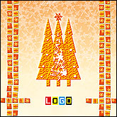 Wzór BK-396 - CD-KARNET - kartka świąteczna z kolędami