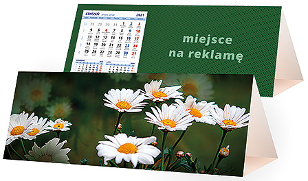 Projekt kalendarza kp3-072 - Karnety świąteczne z LOGO firmy