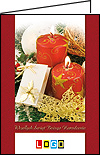 Kartki świąteczne w czerwonym kolorze