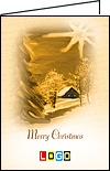 Kartki świąteczne z domkami