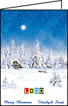 Kartki świąteczne z motywem zimowym