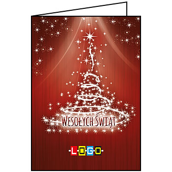 Wzór BN1-020 - Karnety świąteczne z LOGO firmy