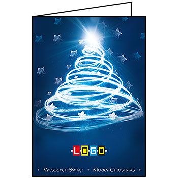 Wzór BN1-046 - Karnety świąteczne z LOGO firmy