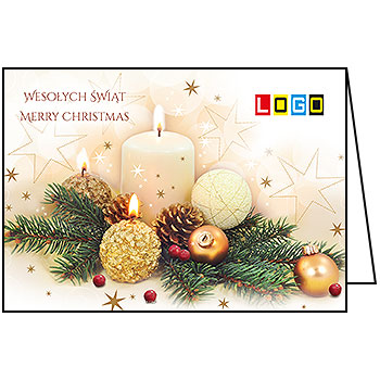 Wzór BN1-125 - Karnety świąteczne z LOGO firmy