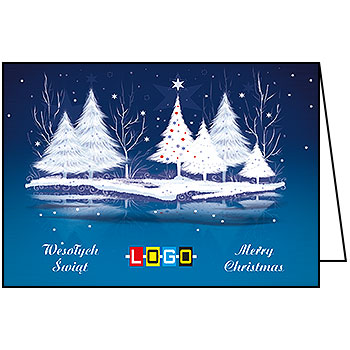 Wzór BN1-129 - Karnety świąteczne z LOGO firmy