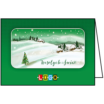 Wzór BN1-271 - Karnety świąteczne z LOGO firmy