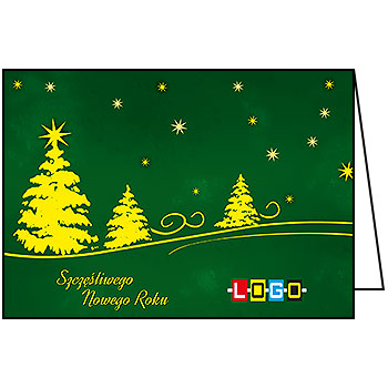 Wzór BN1-273 - Karnety świąteczne z LOGO firmy