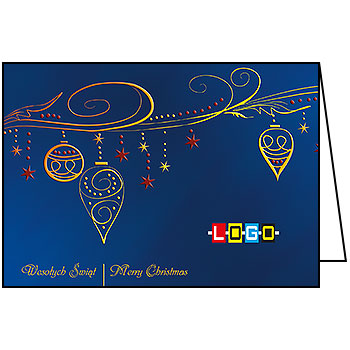 Wzór BN1-303 - Karnety świąteczne z LOGO firmy