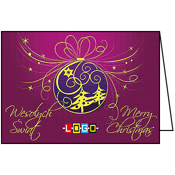 Wzór BN1-324 - Karnety świąteczne z LOGO firmy