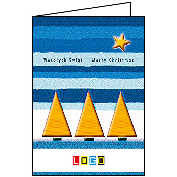 Wzór BN1-352 - Karnety świąteczne z LOGO firmy