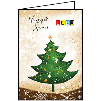 Wzór BN1-379 - Karnety świąteczne z LOGO firmy
