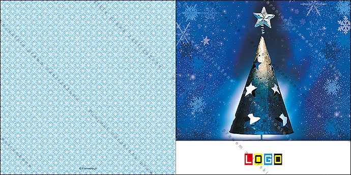 Kartka świąteczna - wzór BN2-076, strony zewnętrzne - awers