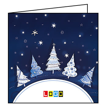 Wzór BN2-118 - Karnety świąteczne z LOGO firmy