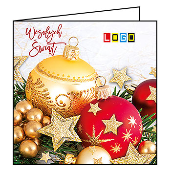 Wzór BN2-173 - Karnety świąteczne z LOGO firmy