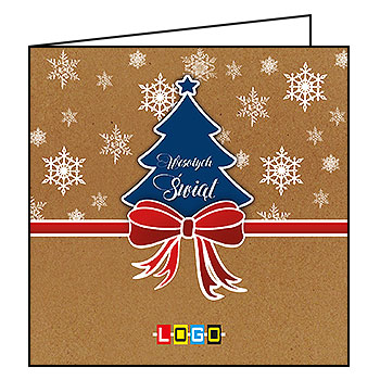 Wzór BN5-039 - Karnety świąteczne z LOGO firmy