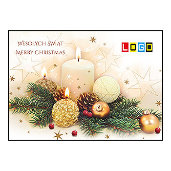 Wzór BZ1-125 - Karnety świąteczne z LOGO firmy