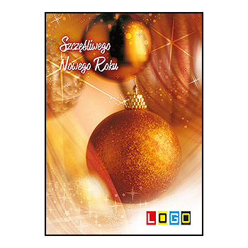 Wzór BZ1-230 - Karnety świąteczne z LOGO firmy