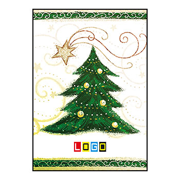 Wzór BZ1-234 - Karnety świąteczne z LOGO firmy