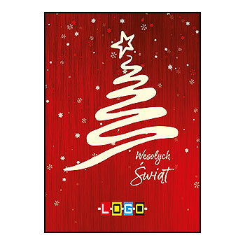 Wzór BZ1-385 - Karnety świąteczne z LOGO firmy