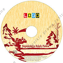 CD-KARNET - Kartki dla firm z kolędami- BK-102 płyta z kolędami