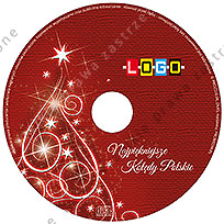 CD-KARNET - Kartki dla firm z kolędami- BK-299 płyta z kolędami