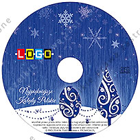 CD-KARNET - Kartki dla firm z kolędami- BK-372 płyta z kolędami