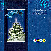 Wzór BK-390 - CD-KARNET - kartka świąteczna z kolędami