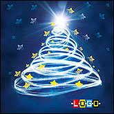 Świetlista spirala – kartka BK-046