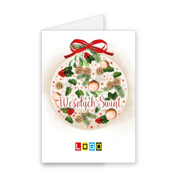 Świąteczna bombka BN1-047 — okładka, motyw bombki