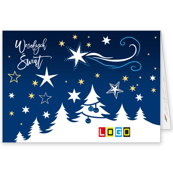 Nocna magia BN1-313 — okładka, motyw choinka