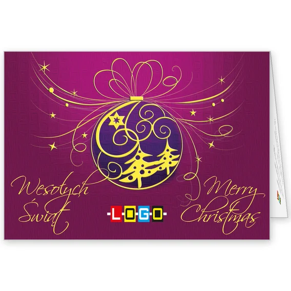Świąteczna bombka BN1-324 — okładka, motyw bombki