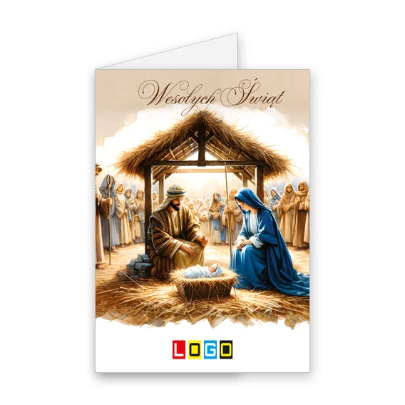 Stajenka Spokoju BN1-403 — okładka, motyw szopka i betlejem