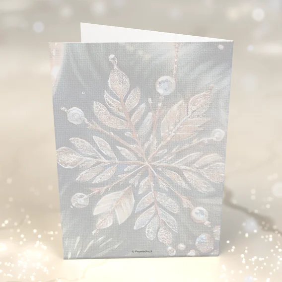 Świąteczny Blask BN1-426 — tył kartki, motyw bombki Świąteczny Blask BN1-426 — tył kartki, motyw bombki