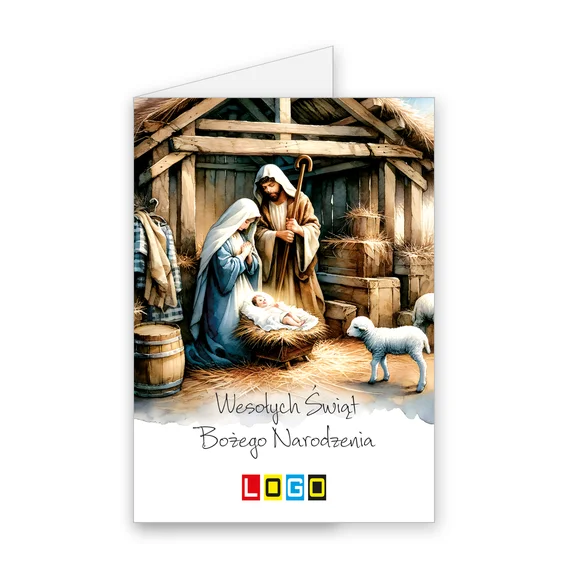 Świąteczna stajenka BN1-469 — okładka, motyw szopka i betlejem