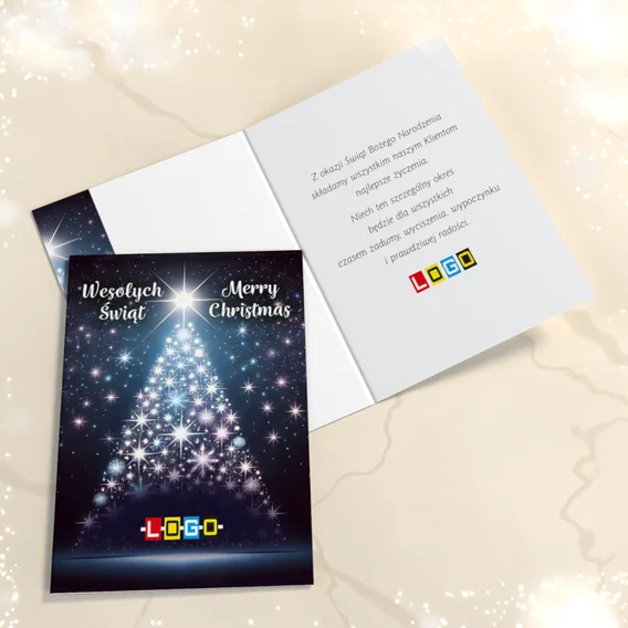 Zimowa magia BN1-496 — widok ogólny, motyw choinka Zimowa magia BN1-496 — widok ogólny, motyw choinka