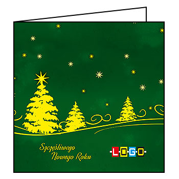 Wzór BN2-273 - Karnety świąteczne z LOGO firmy