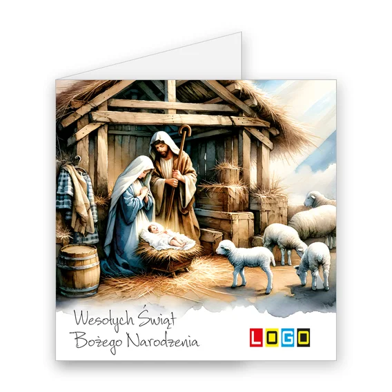 Tradycyjna szopka BN2-469 — okładka, motyw szopka i betlejem