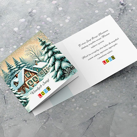 Zimowa Sielanka BN2-510 – zdjęcie kartki Zimowa Sielanka BN2-510 – zdjęcie kartki